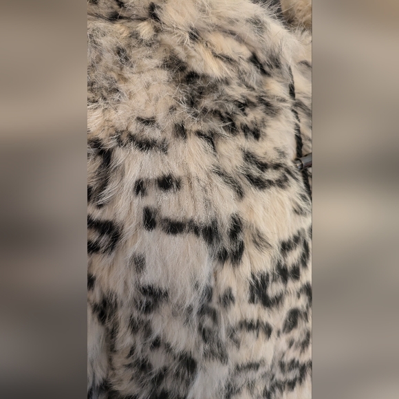 NWT Beautiful Fur Adrienne Landau Leopard Hoodie - Picture 13 of 16